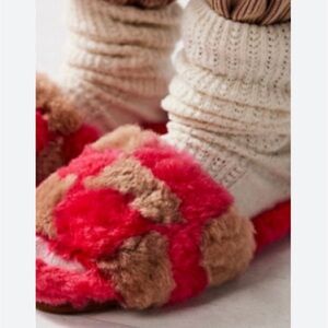 NWT Free People Ariana Bohling Chess Slippers Size Large